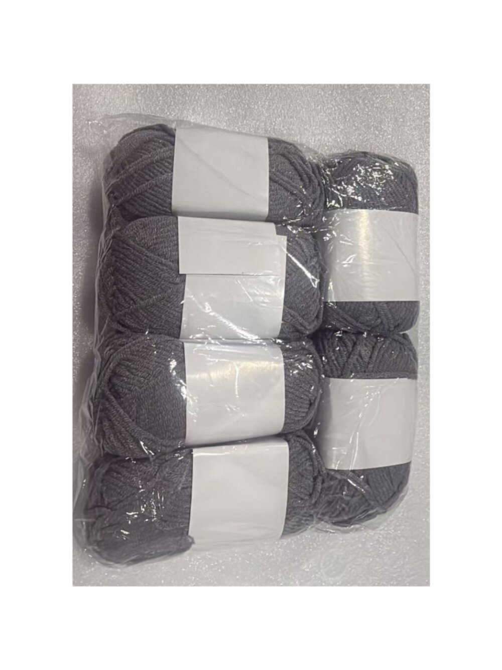6 PCS Soft Combed Silk Cotton Yarn, Hand Knitting Crochet Thread Skein